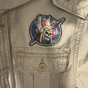 GAP Kids Flying Skull Jacket with hood Size M(8)